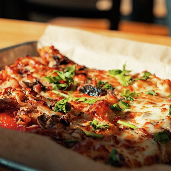 Pizza at Park City Summit House 