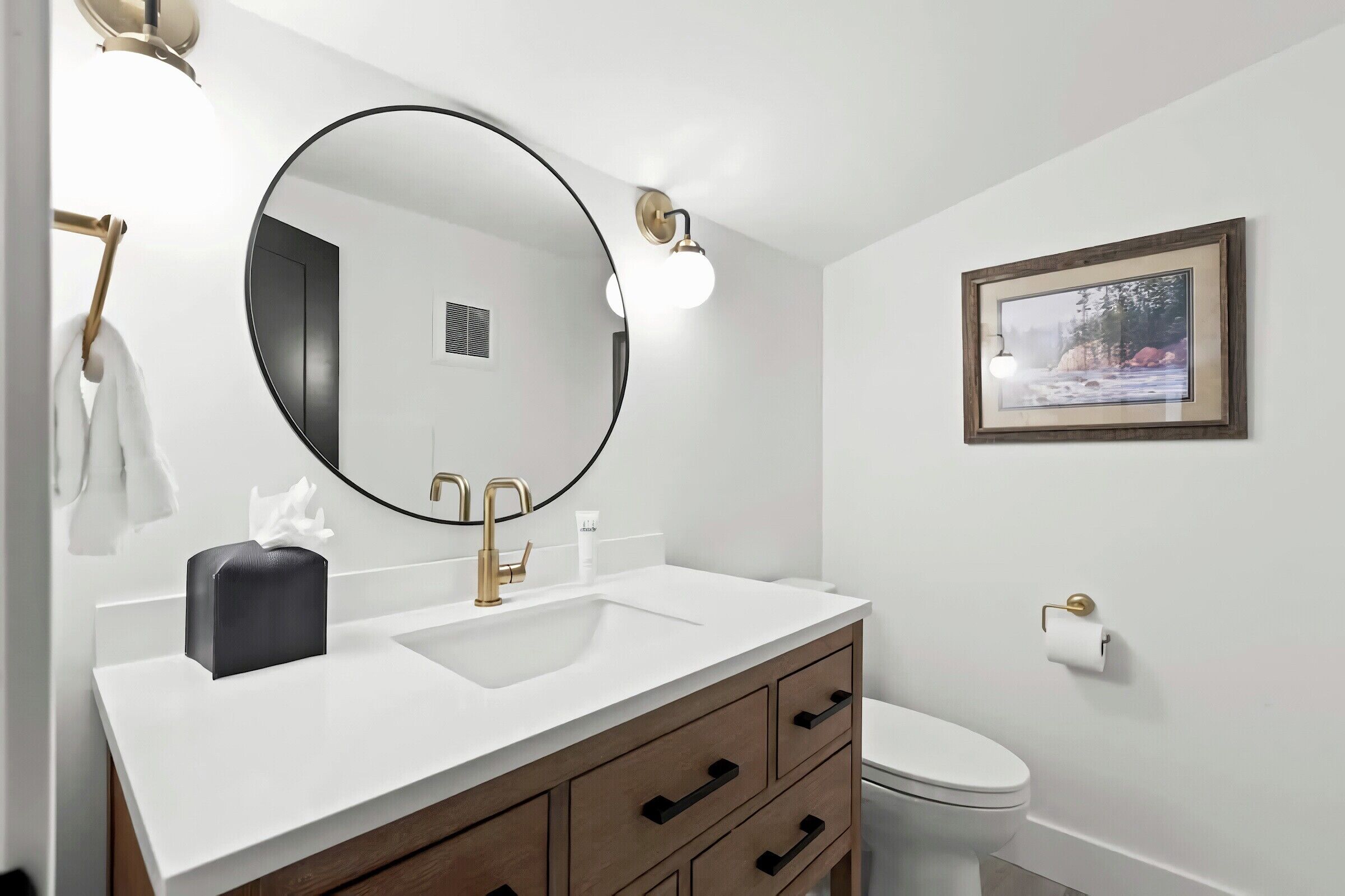Loft Half Bathroom