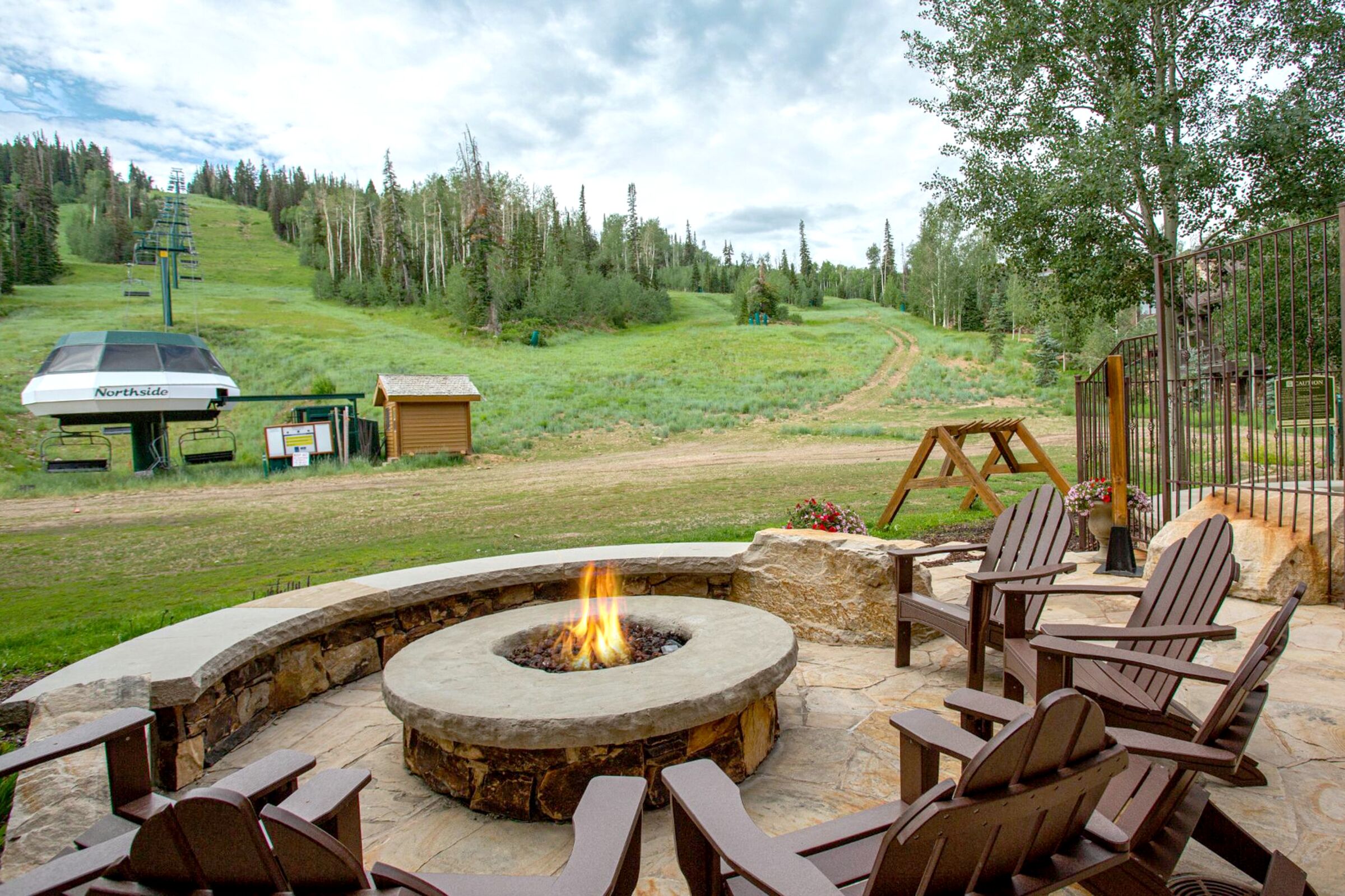 Patio with Fire Pit