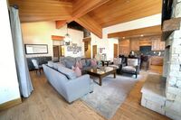 Living Area, Dining Area & Kitchen
