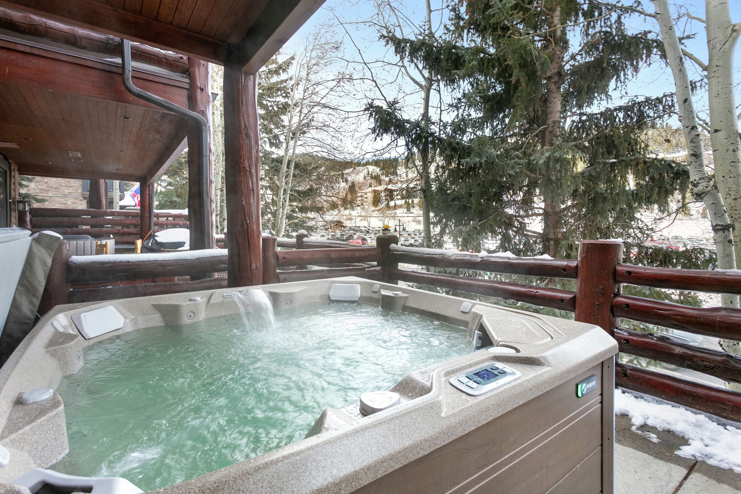 Balcony with Hot Tub