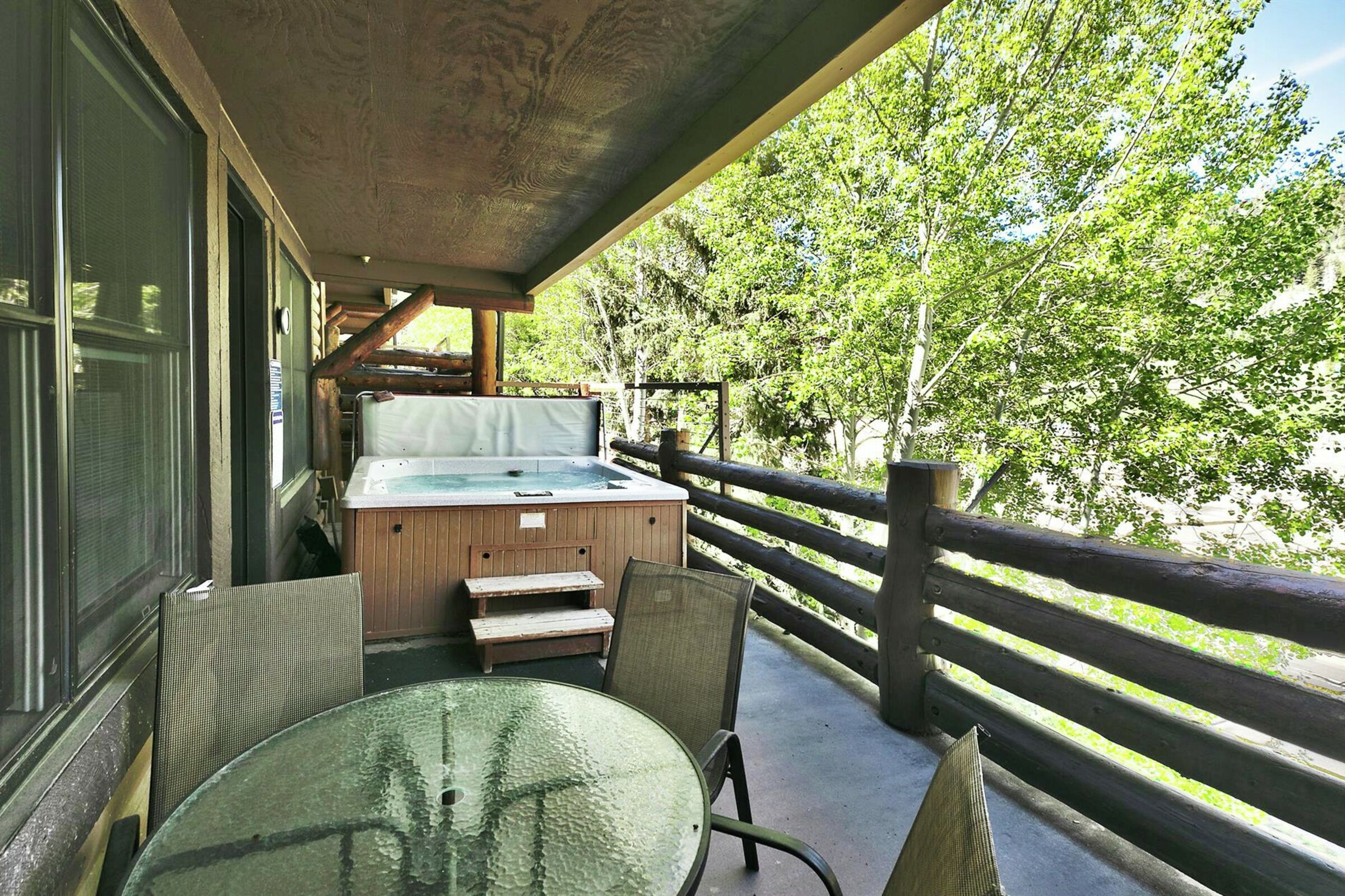#204 - Balcony with Hot Tub