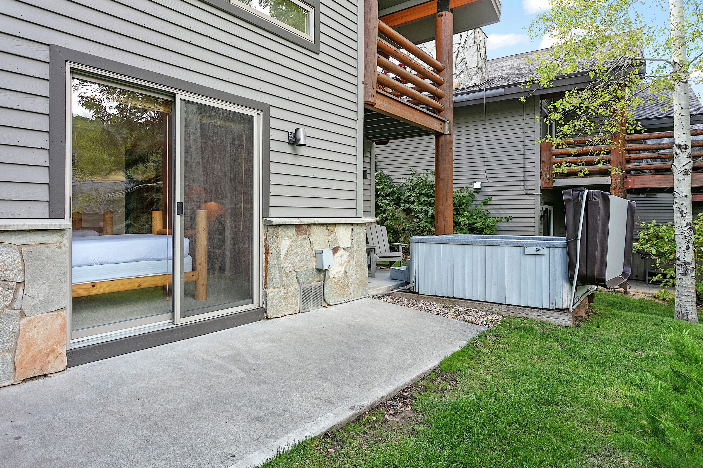 Patio with Hot Tub