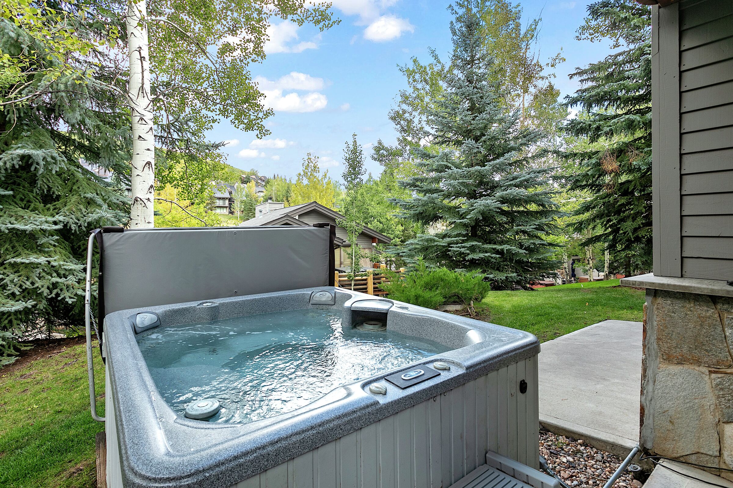 Patio with Hot Tub