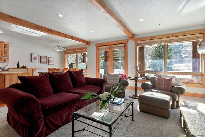 #101 - Living Area, Dining Area & Kitchen