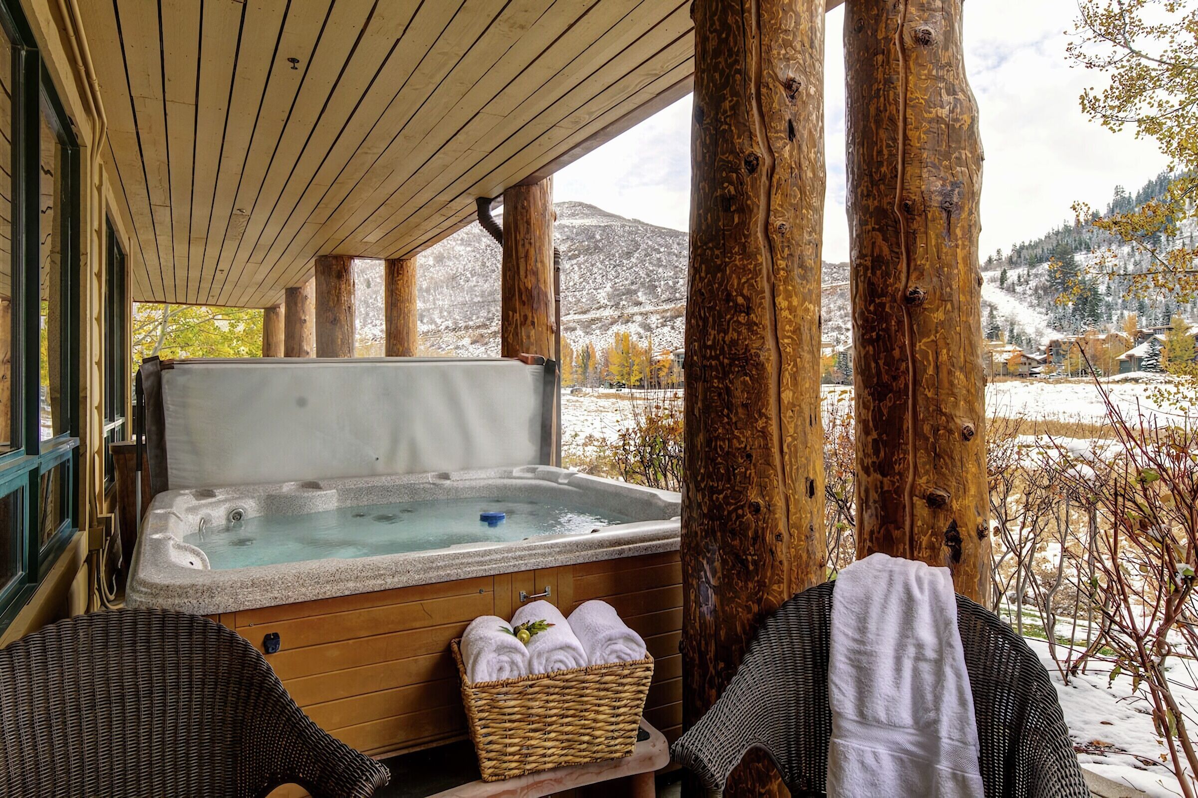 Patio with Hot Tub