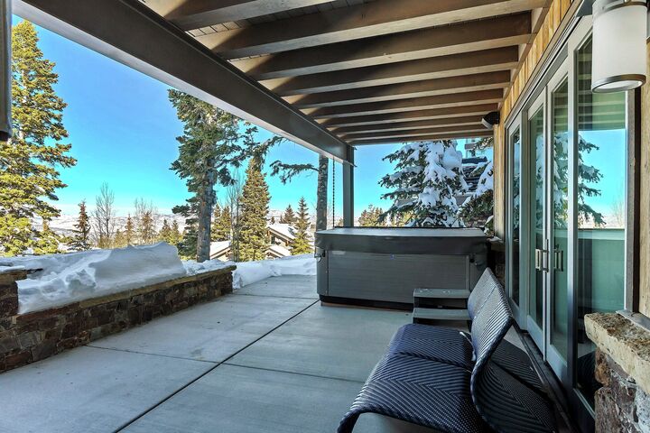 Patio with Hot Tub