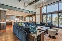 Living Area, Dining Area & Kitchen
