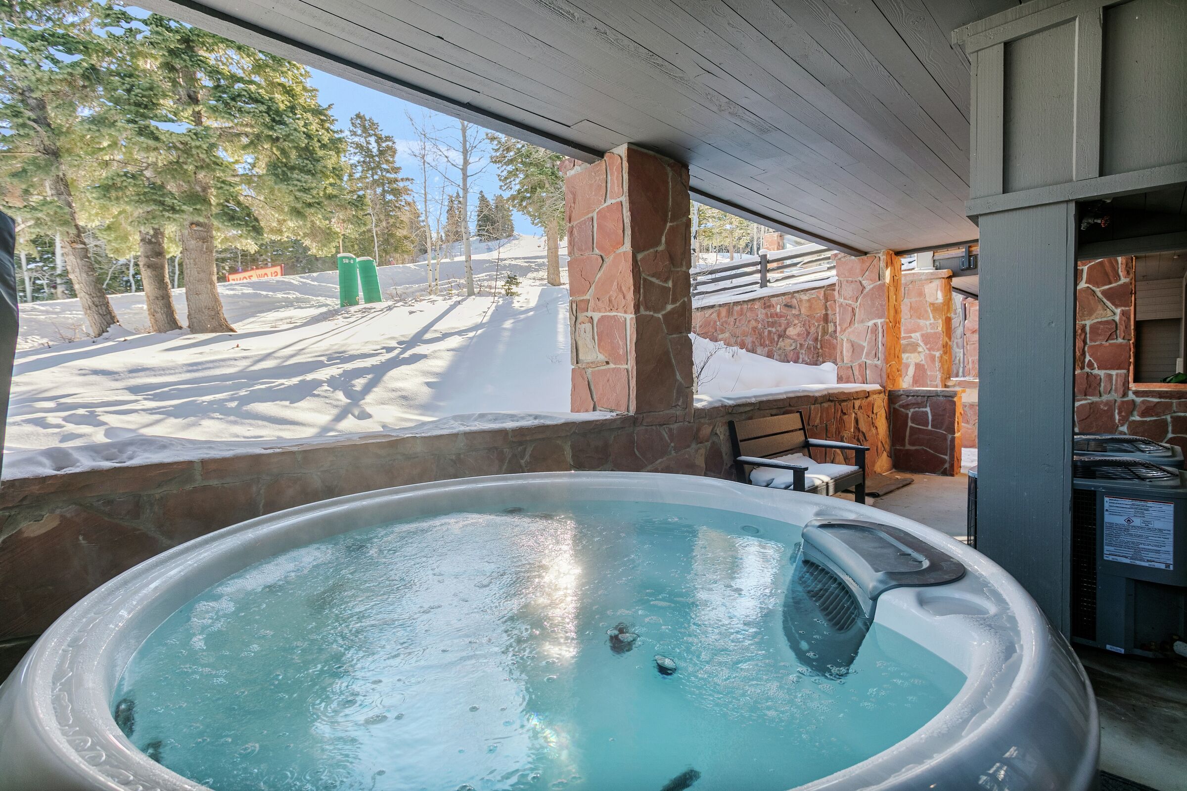 Patio with Hot Tub