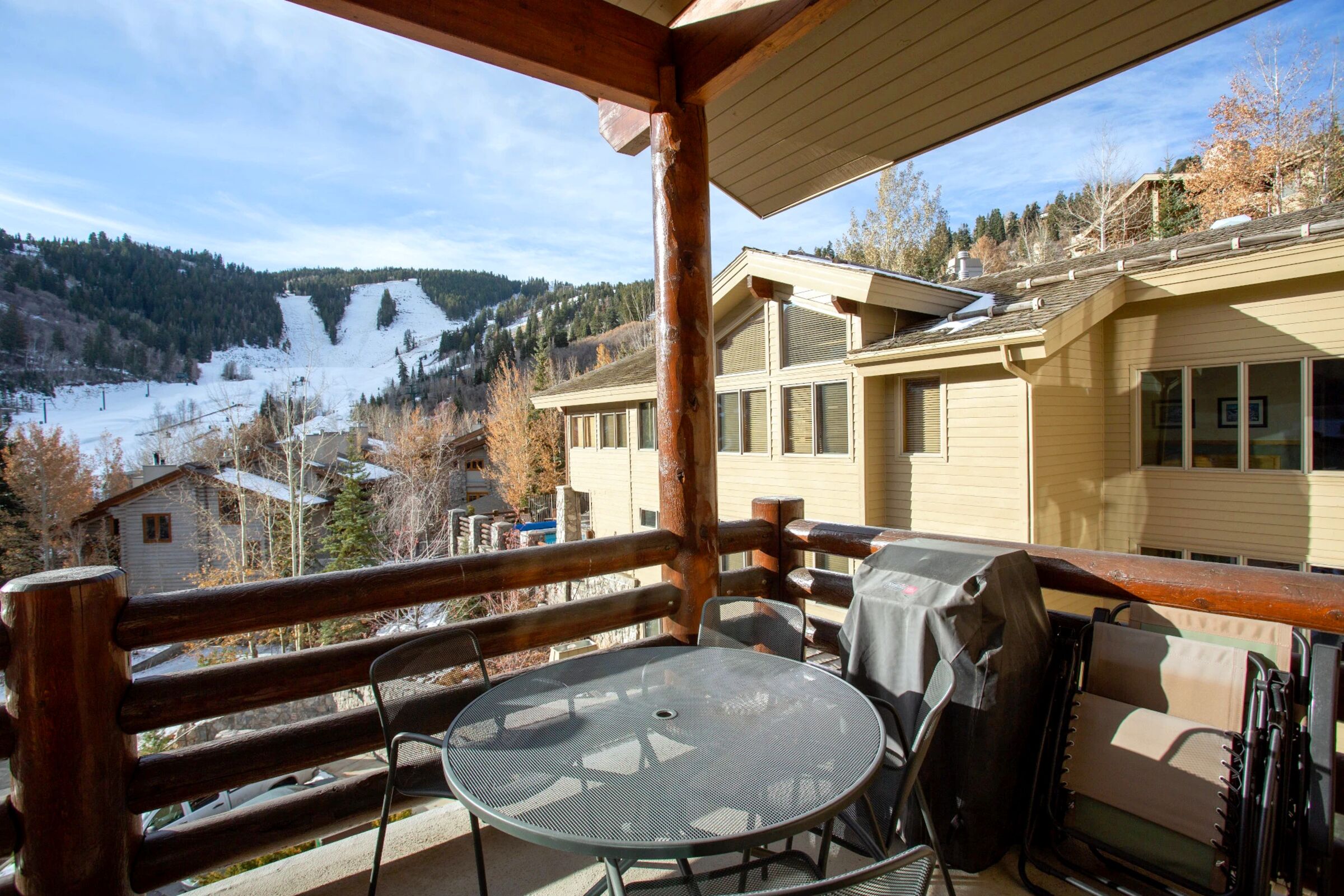 Balcony with BBQ