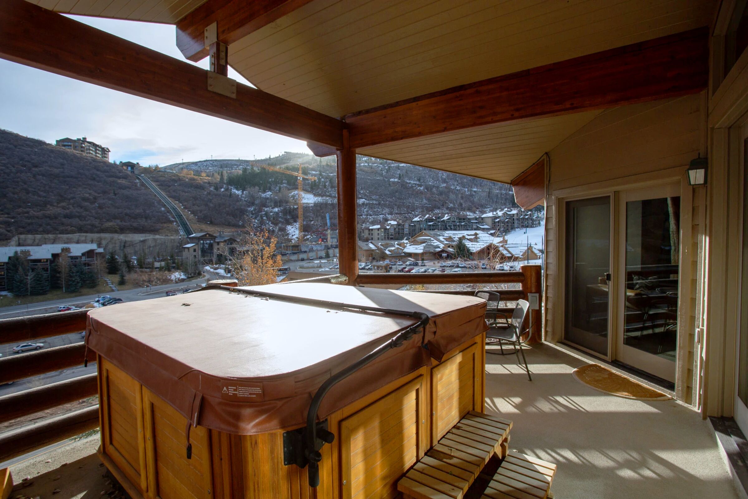 Balcony with Hot Tub