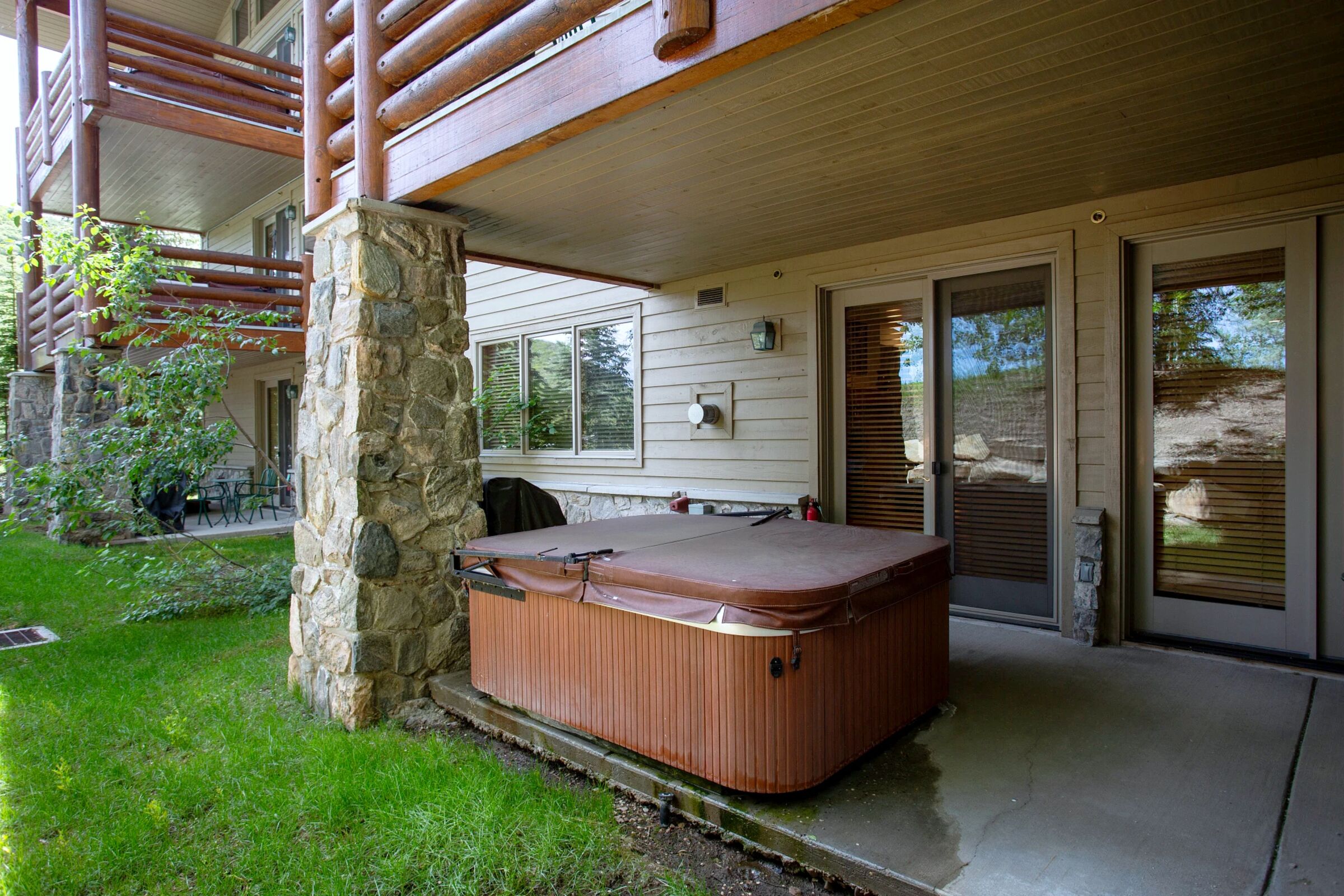 #104 - Patio with Hot Tub