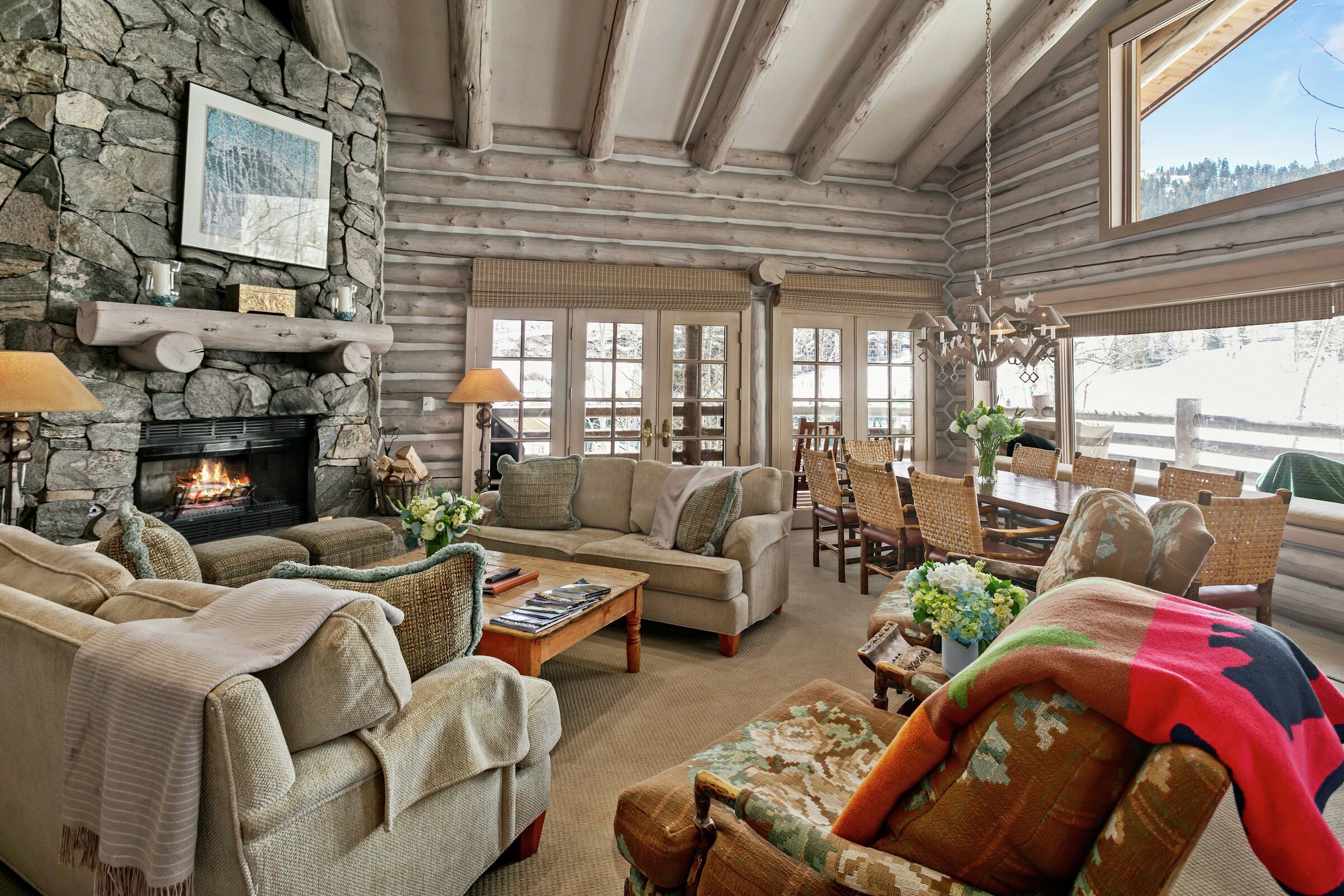 Living Area & Dining Room