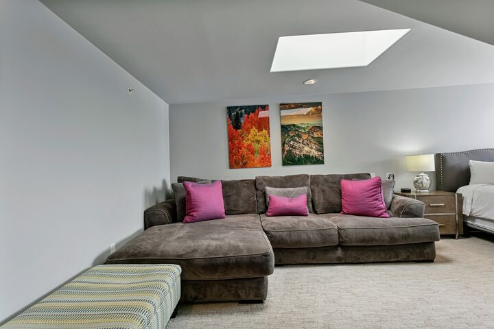 Deluxe Hotel Room Living Area