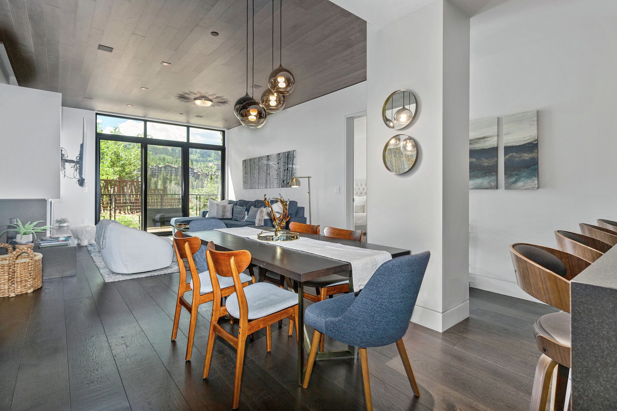 Dining Area & Living Area