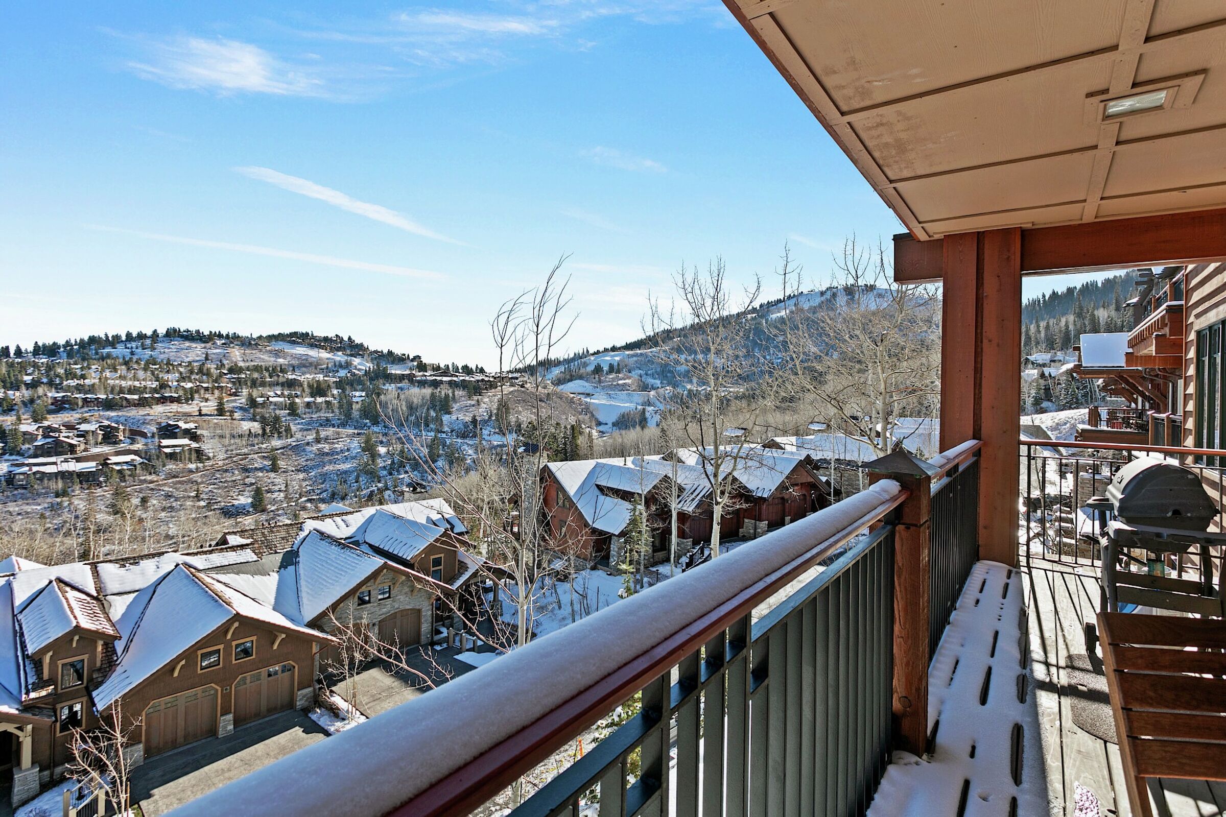 Balcony with BBQ