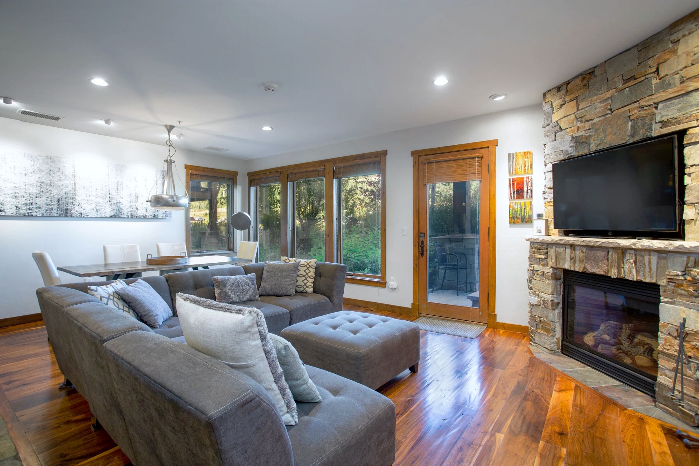 Living Room & Dining Room