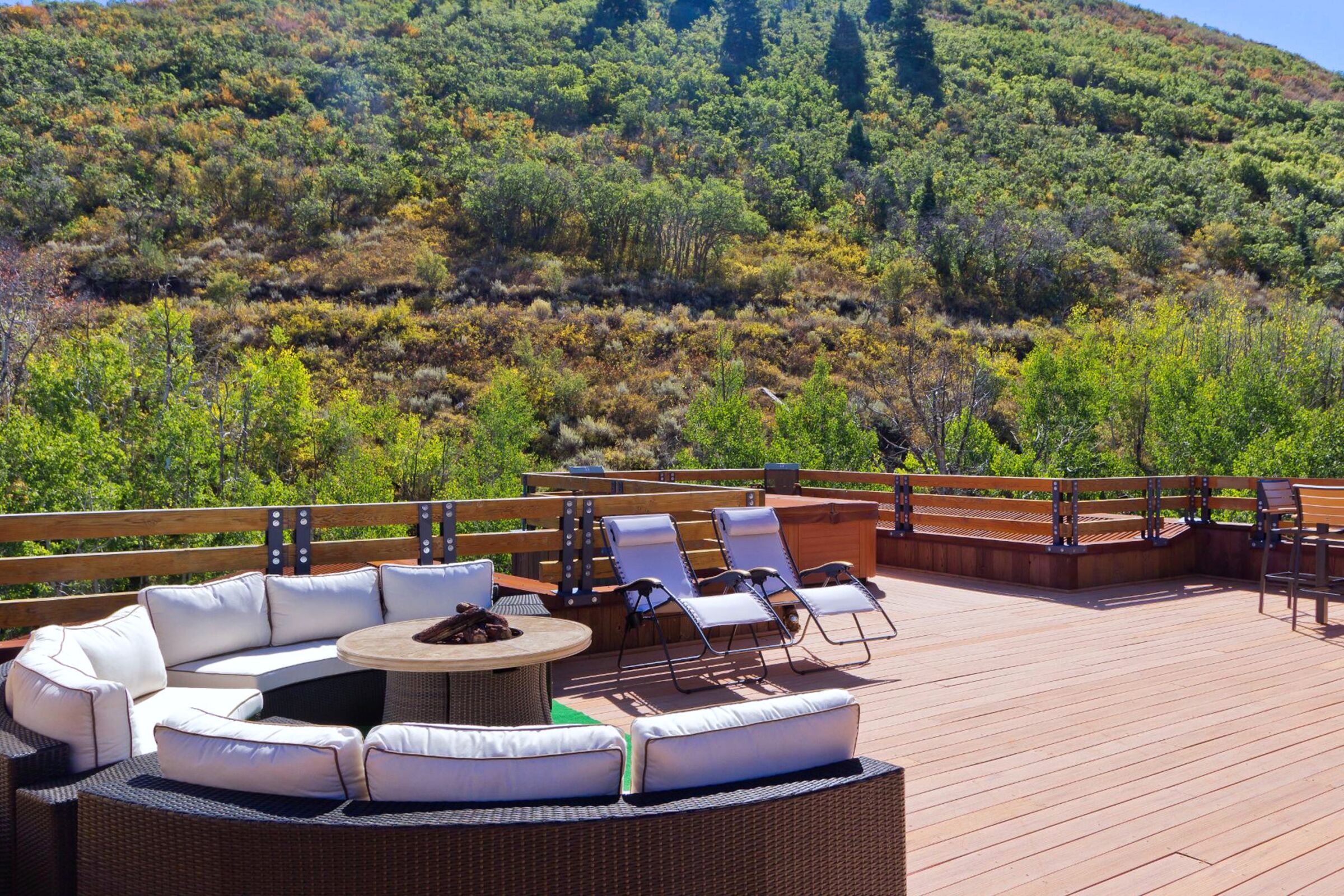Patio with Fire Pit