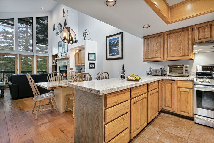 #1305 - Kitchen, Dining Area & Living Area