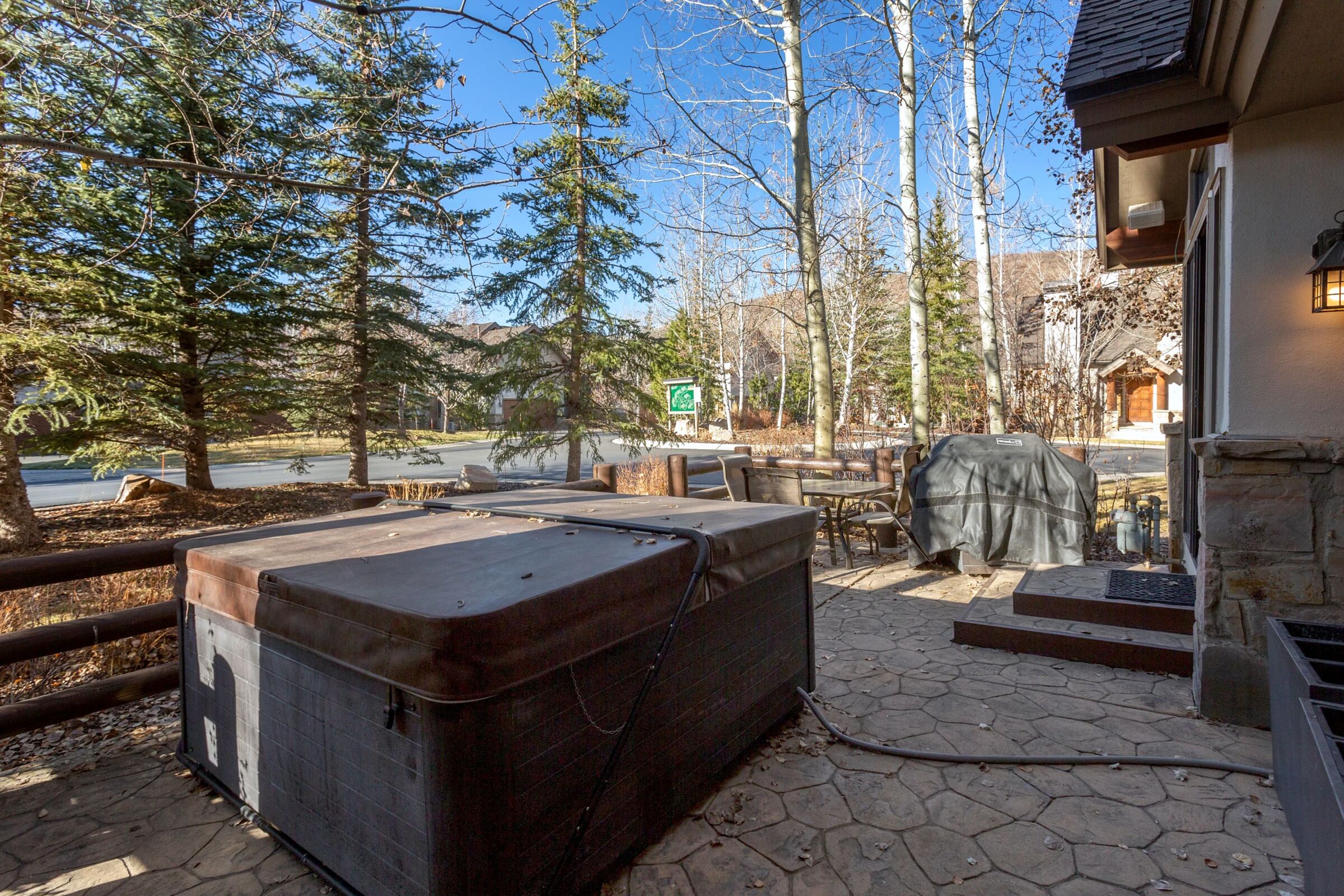 Patio with Hot Tub