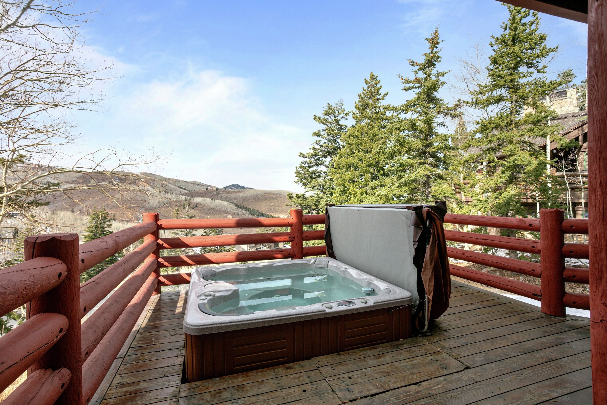 Balcony with Hot Tub