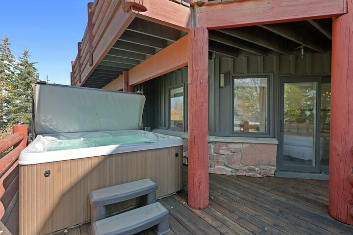 Patio with Hot Tub