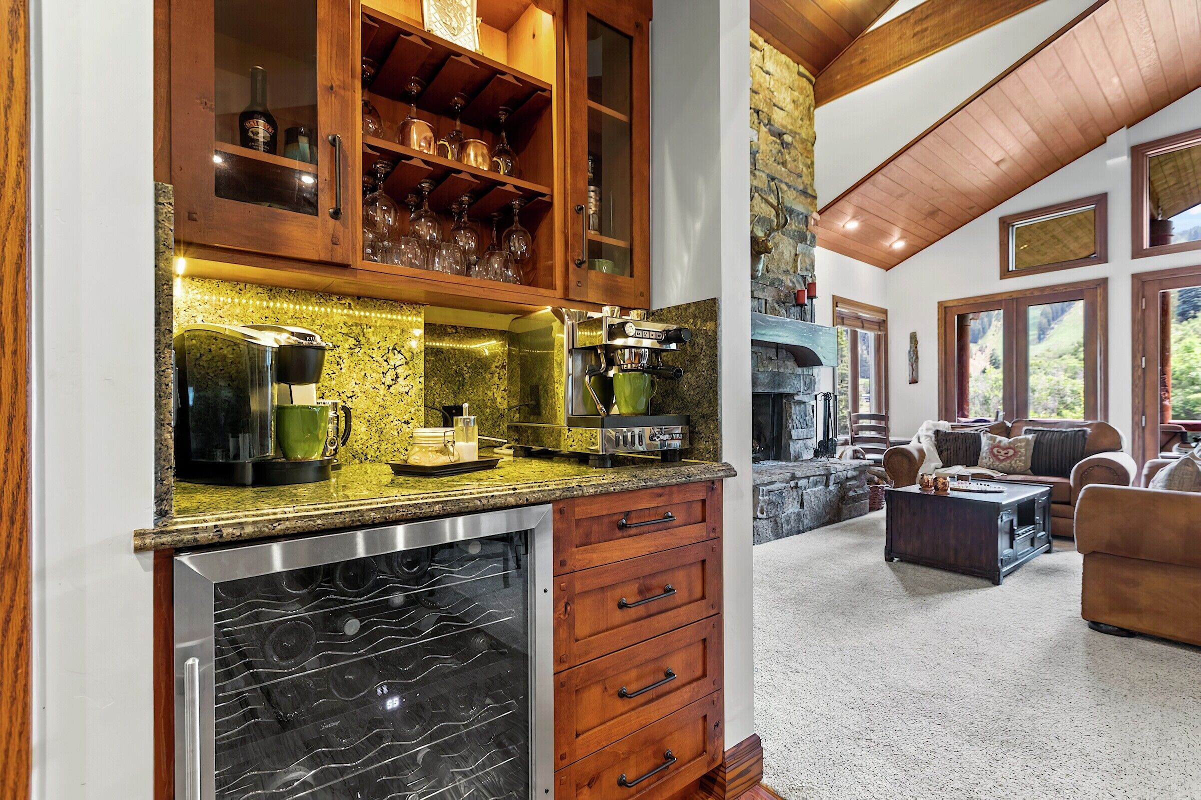 Living Area Wet Bar