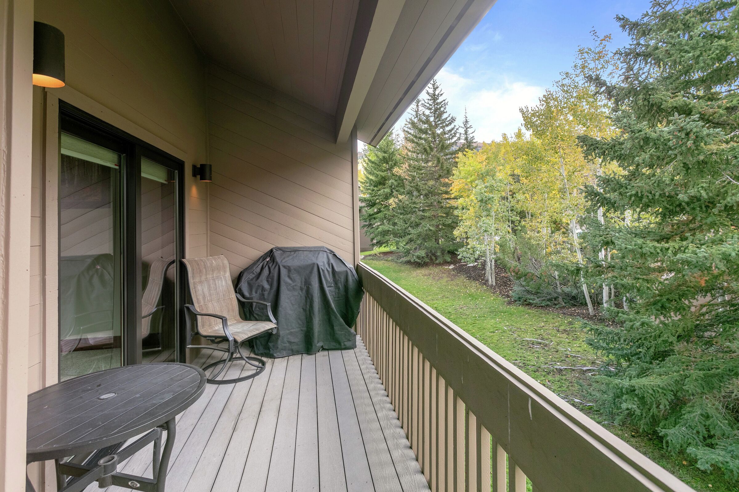 Balcony with BBQ