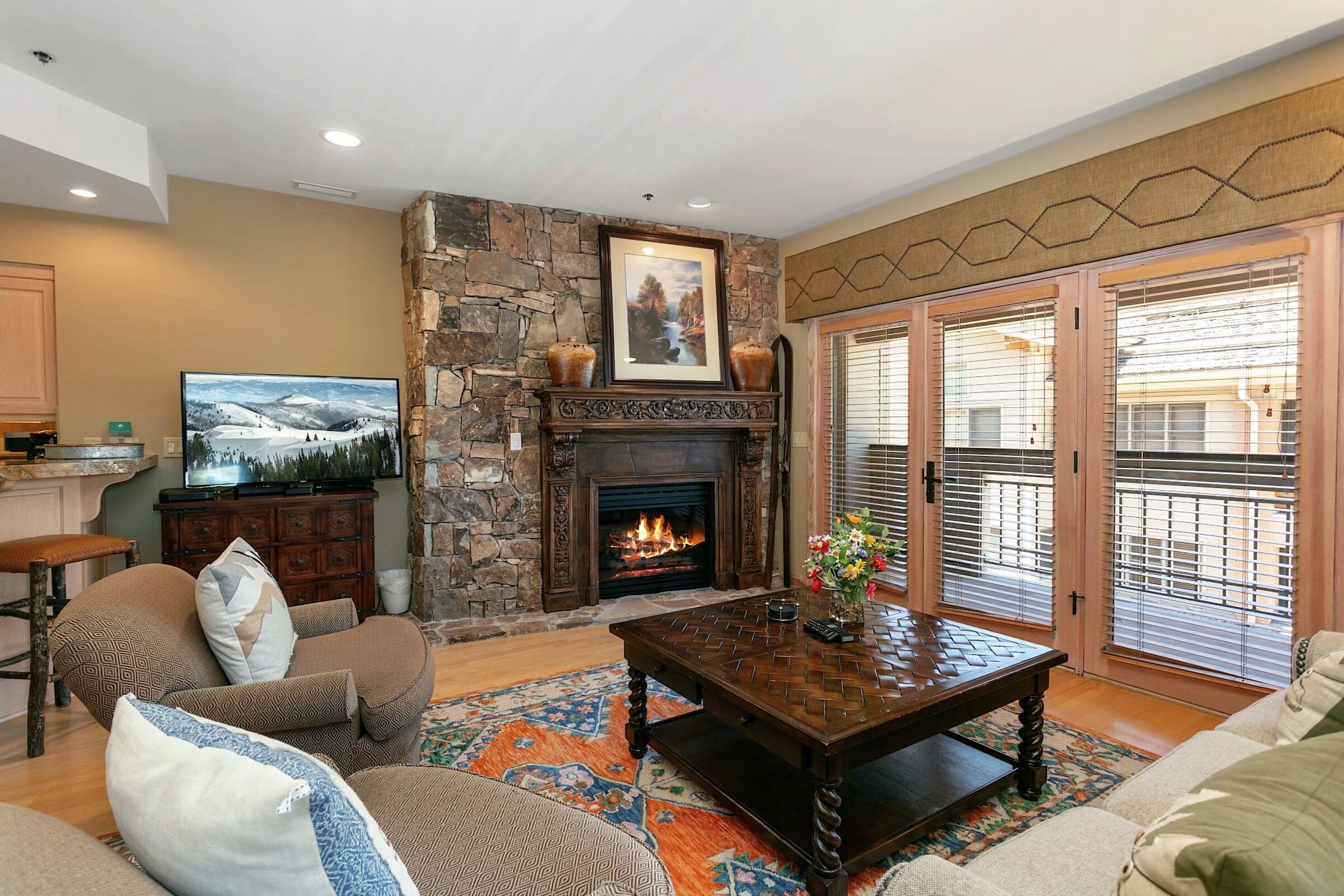 Studio Living Area