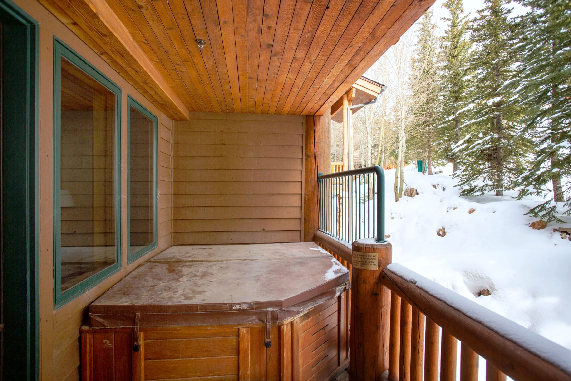 Balcony with Hot Tub