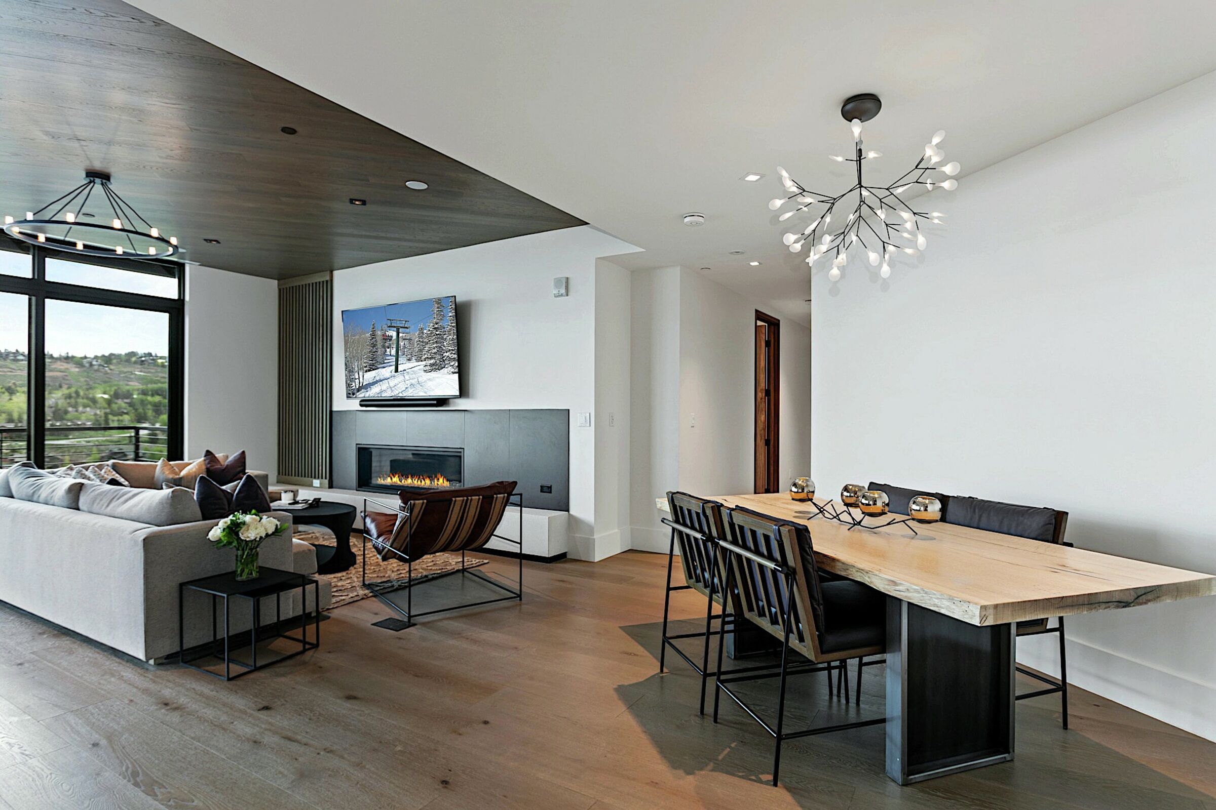 Dining Room & Living Room