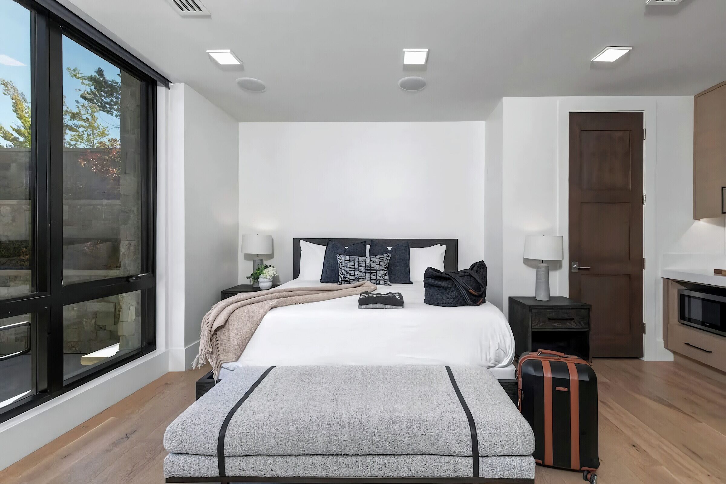 Studio Sleeping Area