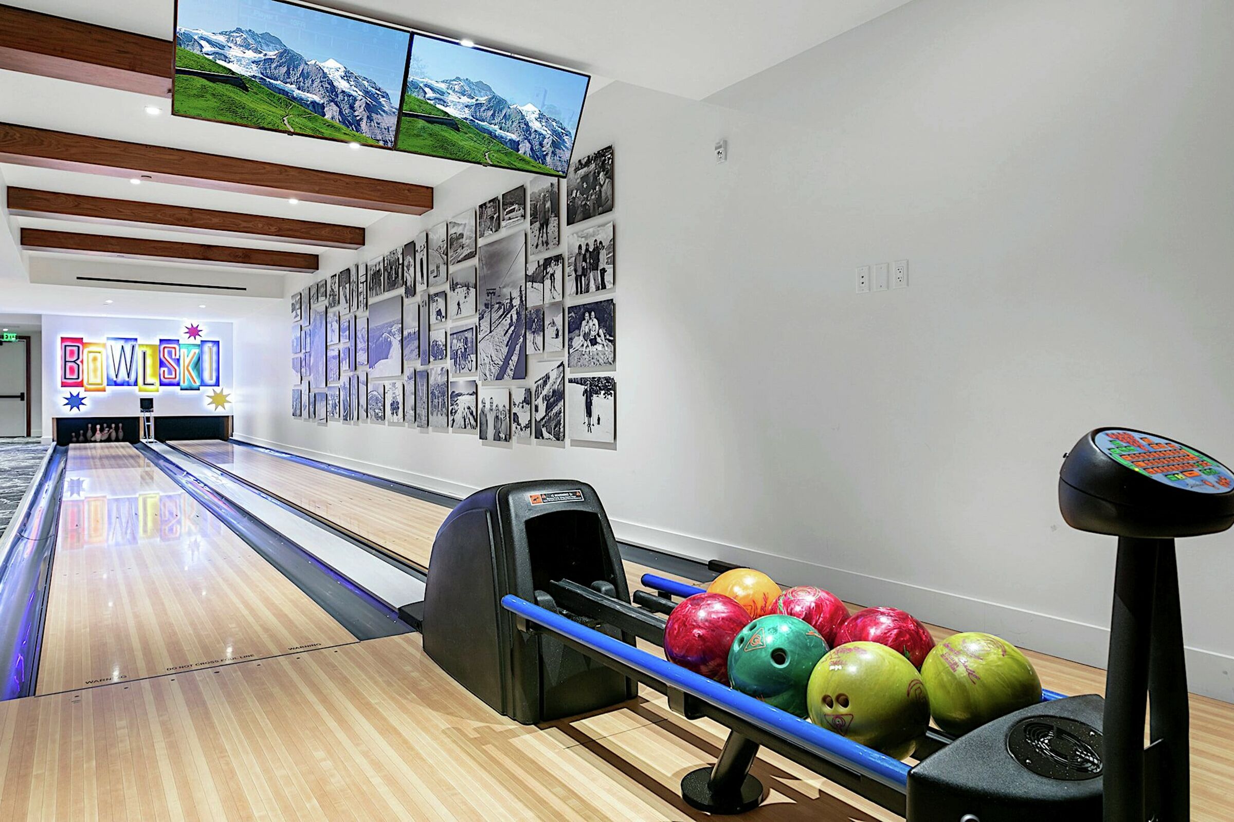Bowling Alley & Games Room