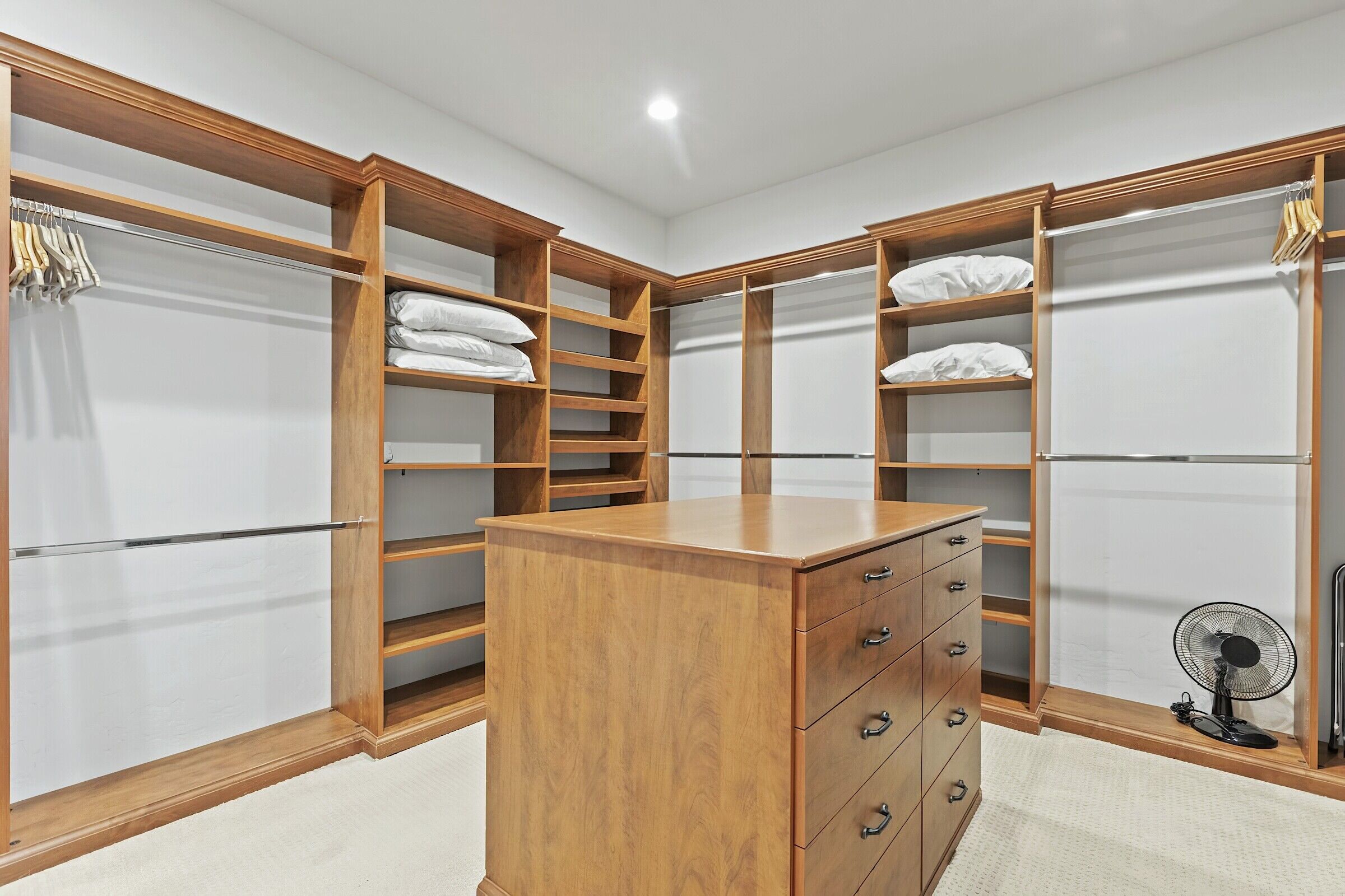 Master Walk-in Closet