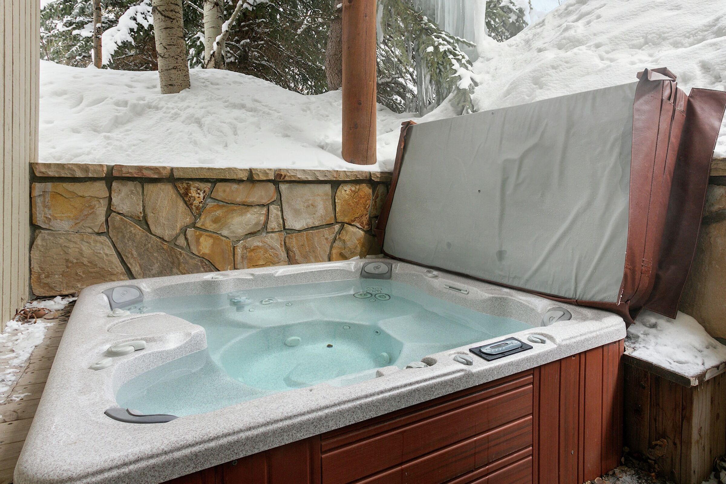 Patio with Hot Tub