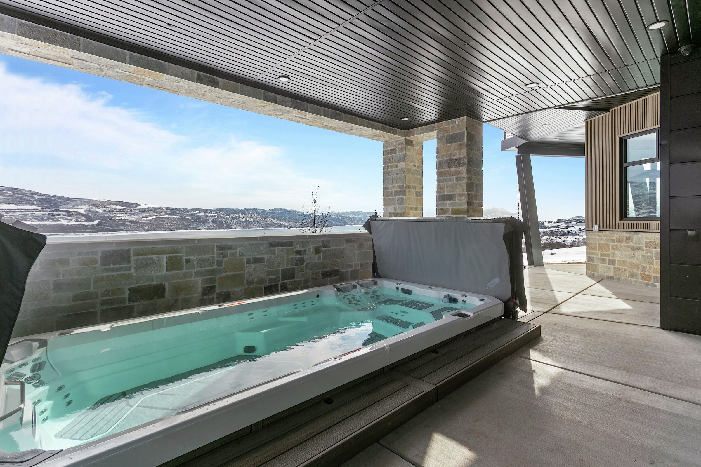Patio with Hot Tub