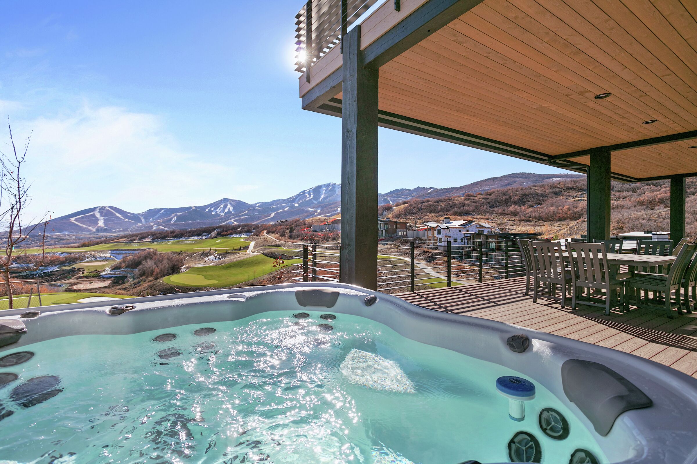 Balcony with Hot Tub