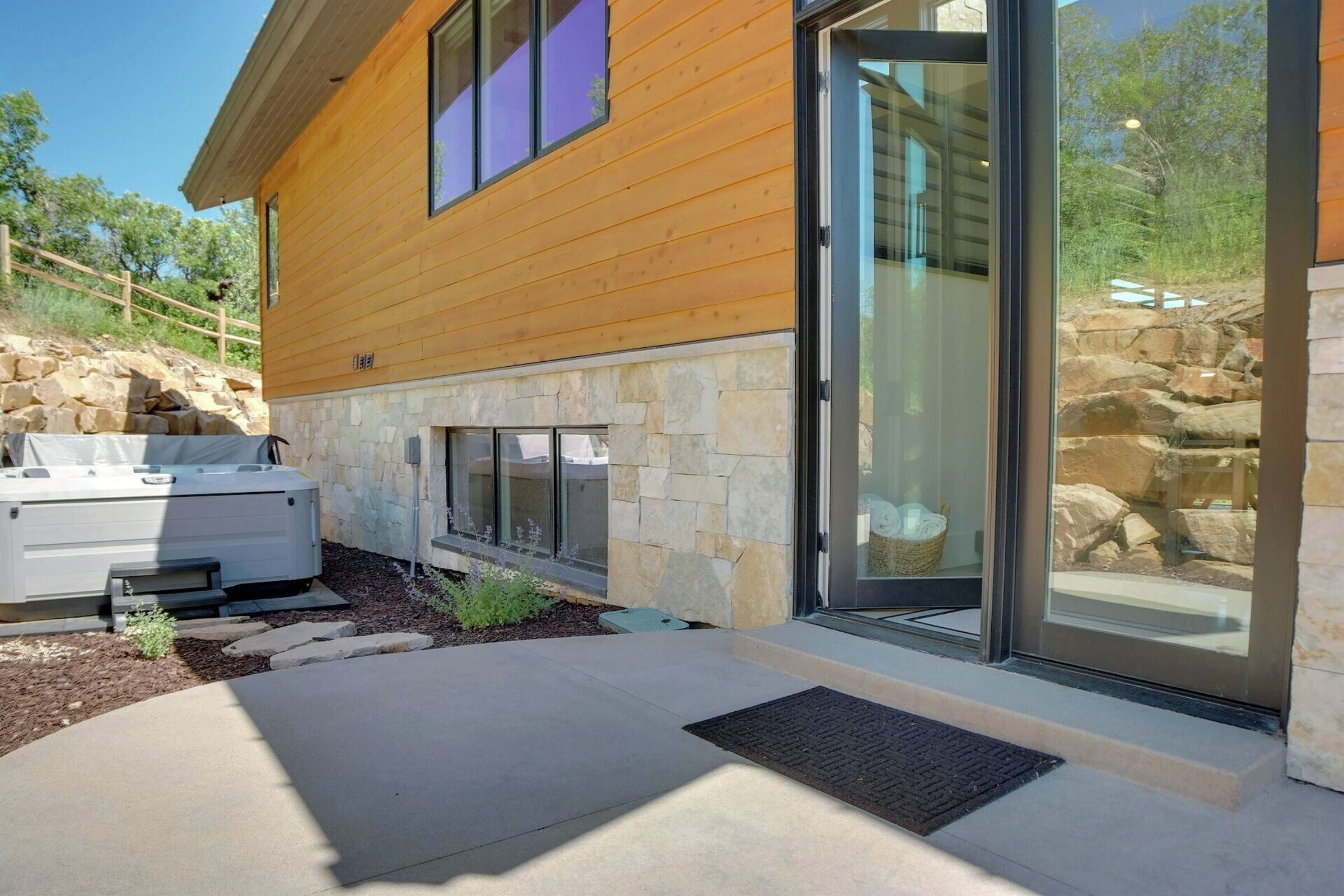 Patio with Hot Tub