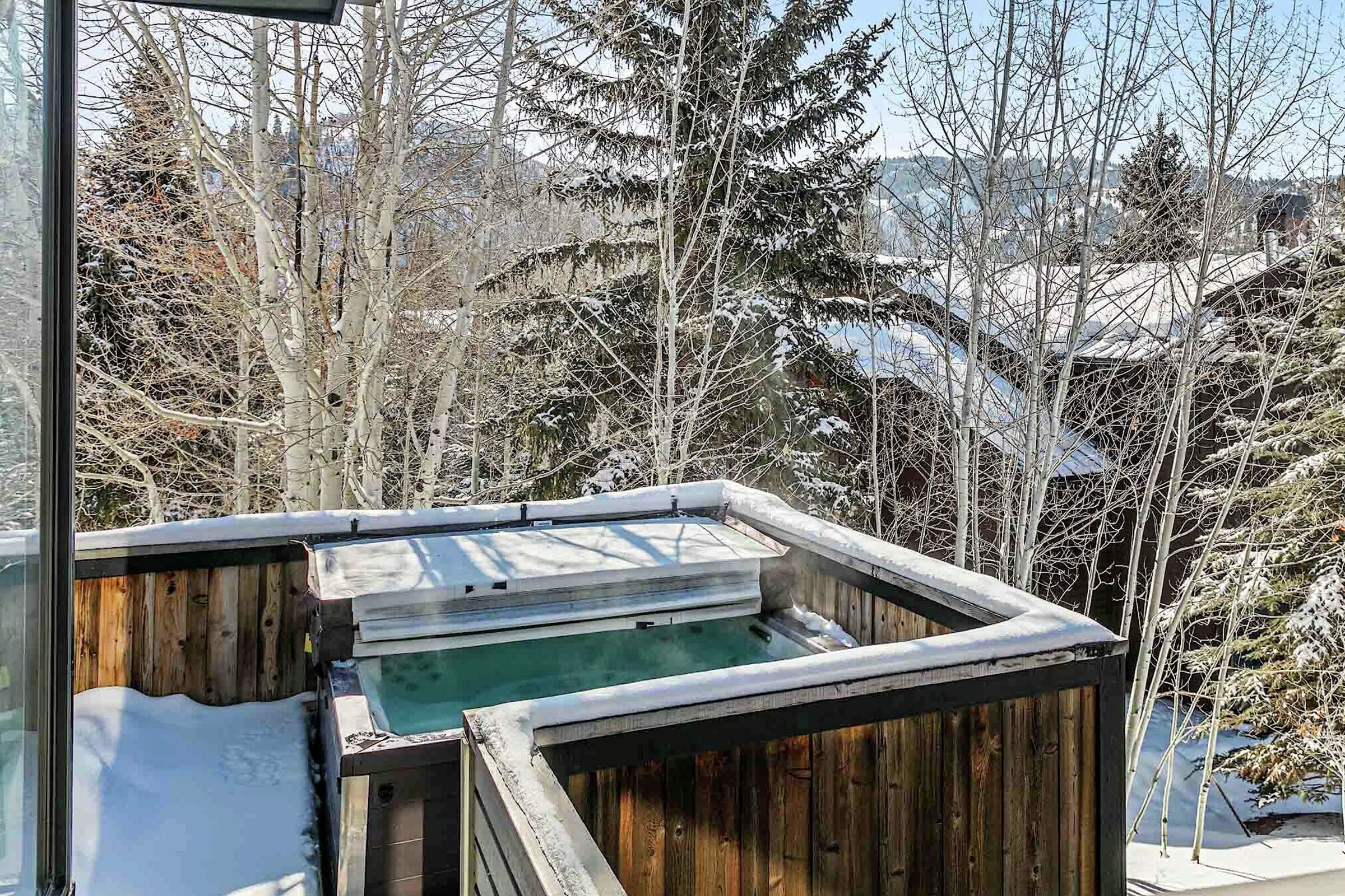 Balcony with Hot Tub