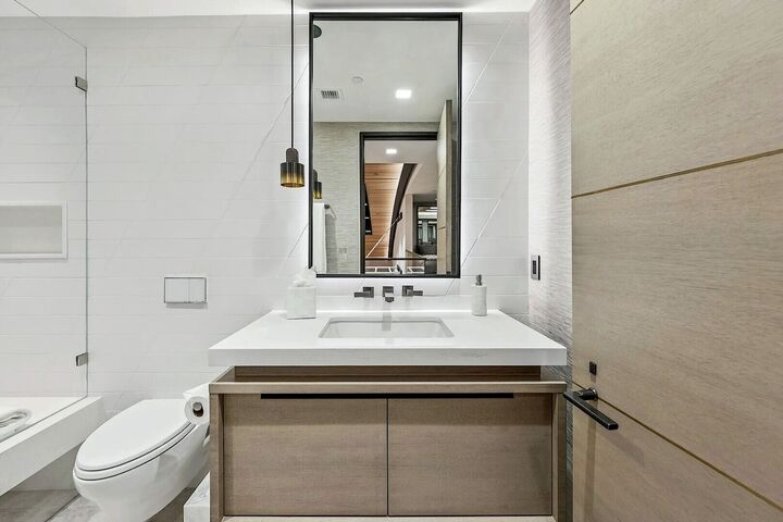 Basketball Court Bathroom