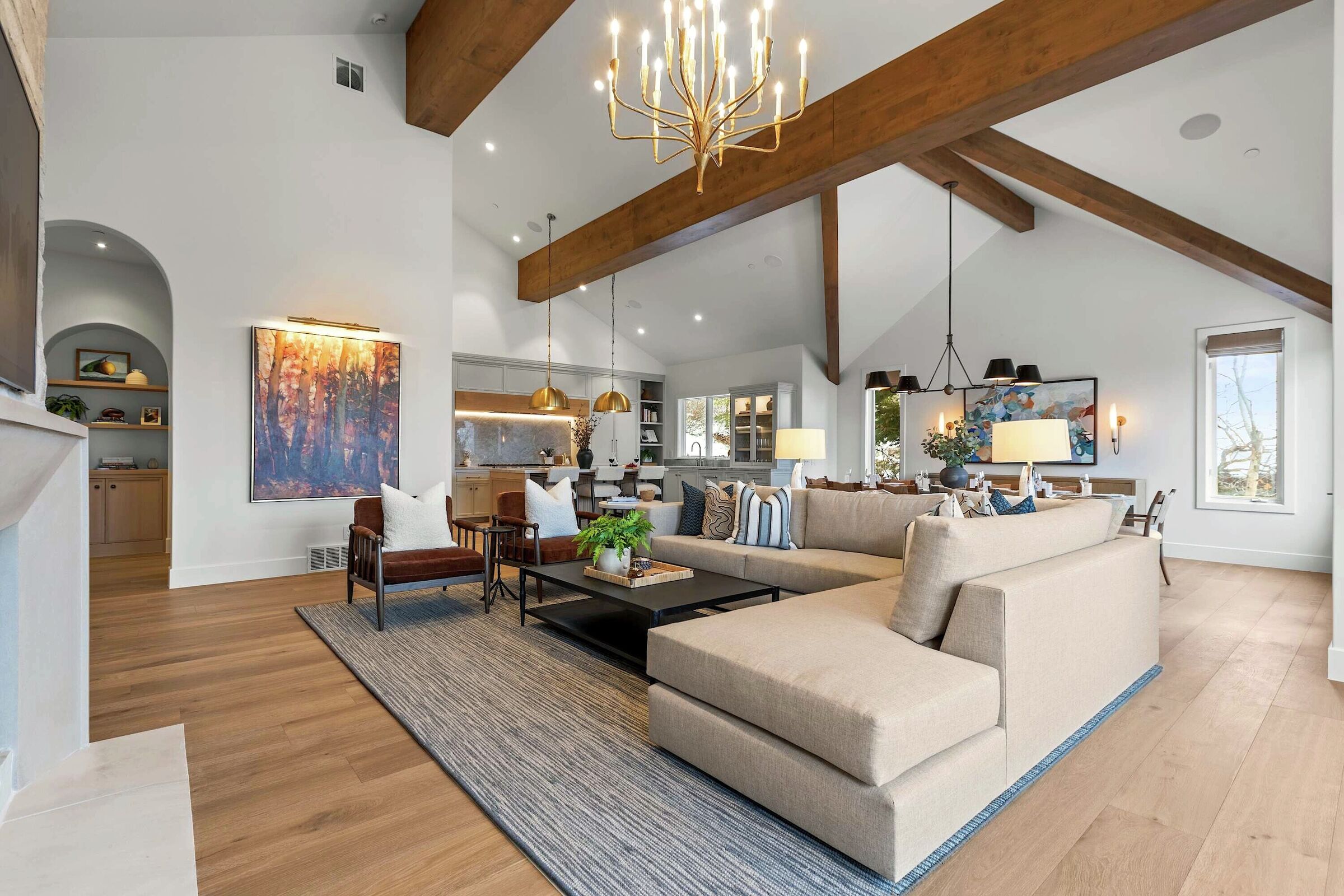 4 Bdrm 4.5 Bath HT - Living Area