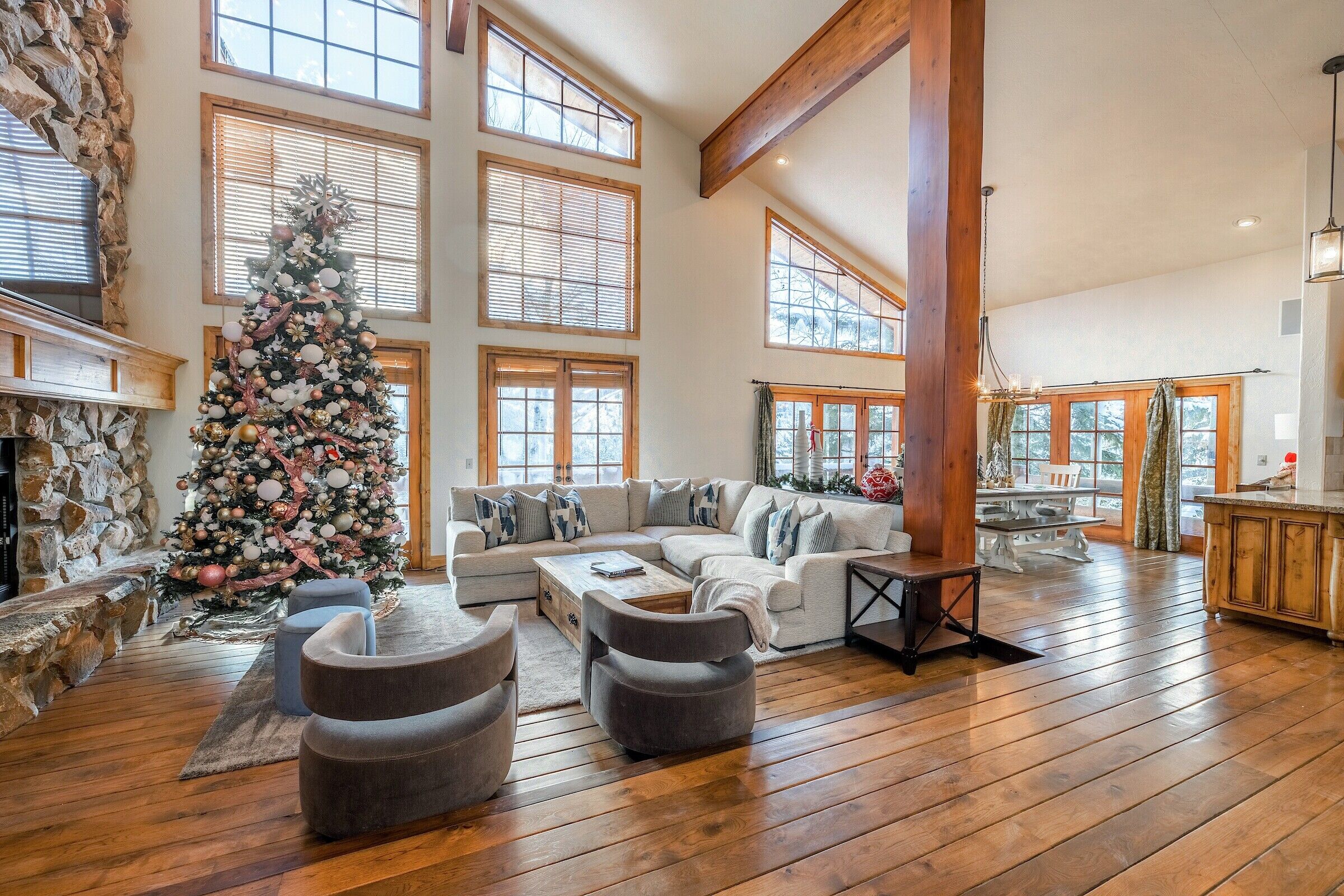 Living Area & Dining Area
