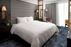 1 King - Studio Sleeping Area