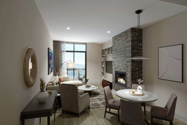 Jordanelle View - Living Area & Dining Area
