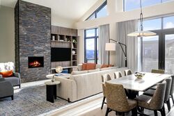 Jordanelle View - Living Area & Dining Area