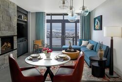 Deer Valley Suite - Living Area & Dining Area