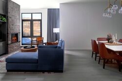 Executive Suite - Living Area & Dining Area