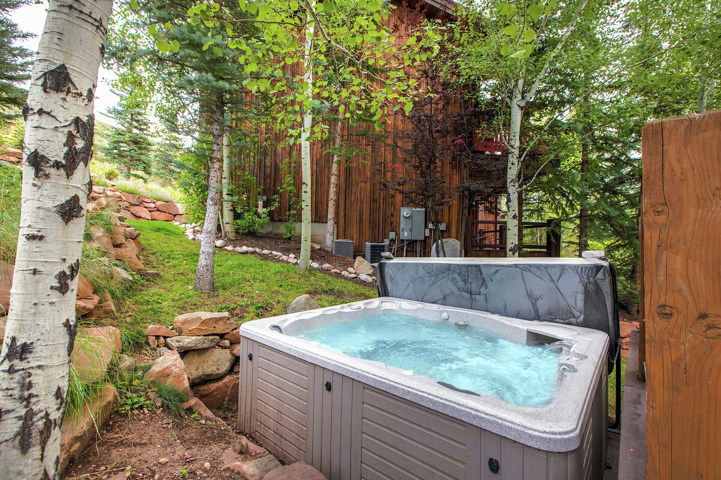 Patio with Hot Tub