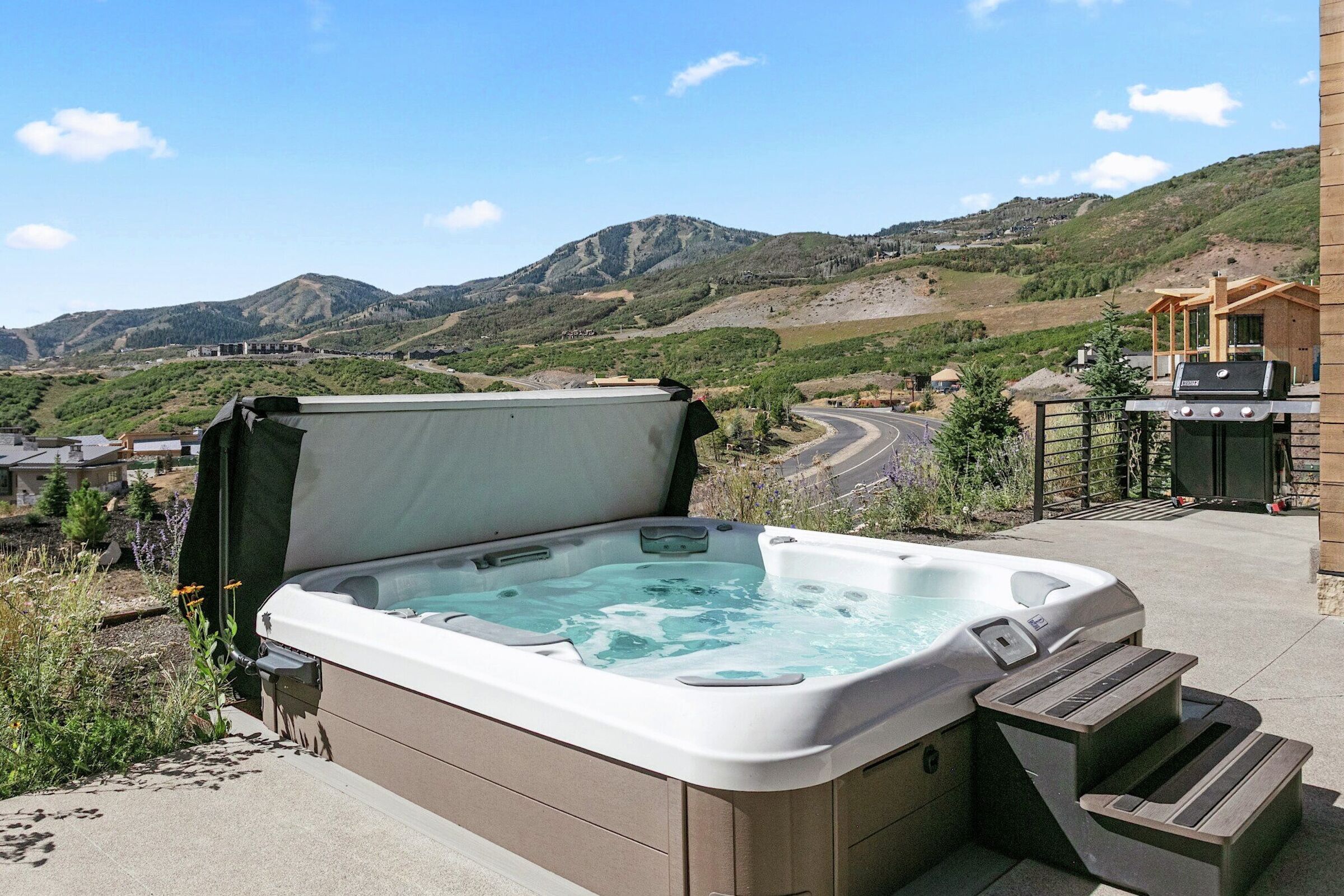 Patio with Hot Tub