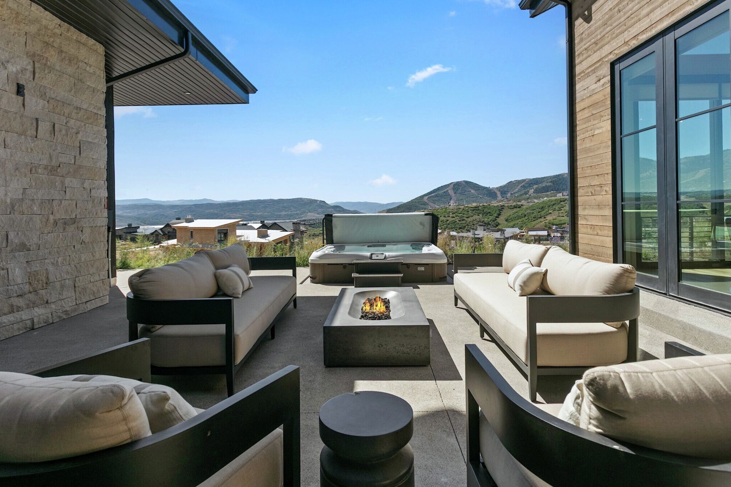 Patio with Hot Tub